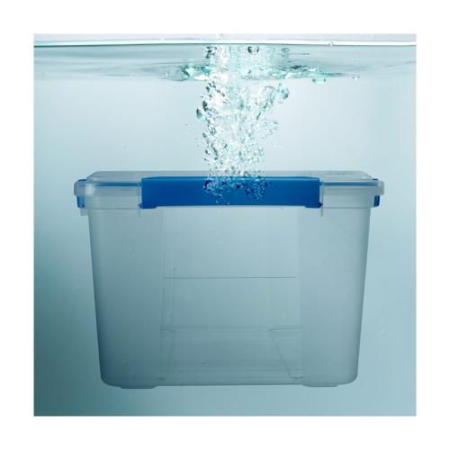 52.8 Quart Waterproof Clear Tote,  (Set of 3)