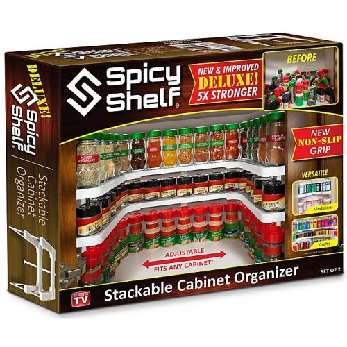 Spicy Shelf™ Deluxe Stackable Shelf