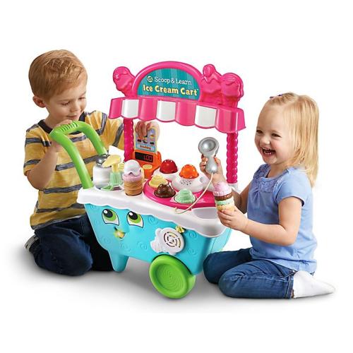 LeapFrog Scoop and Learn Ice Cream Cart in Blue