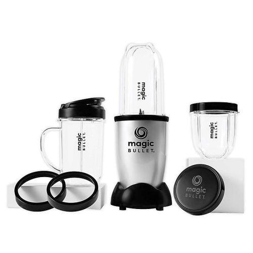 Magic Bullet® 11-Piece Personal Blender and Mixer Set in Silver