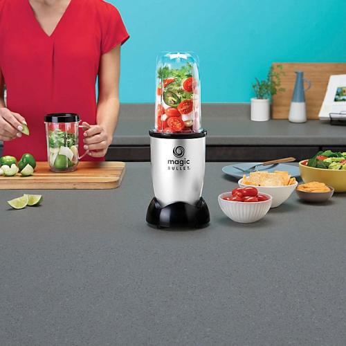Magic Bullet® 11-Piece Personal Blender and Mixer Set in Silver