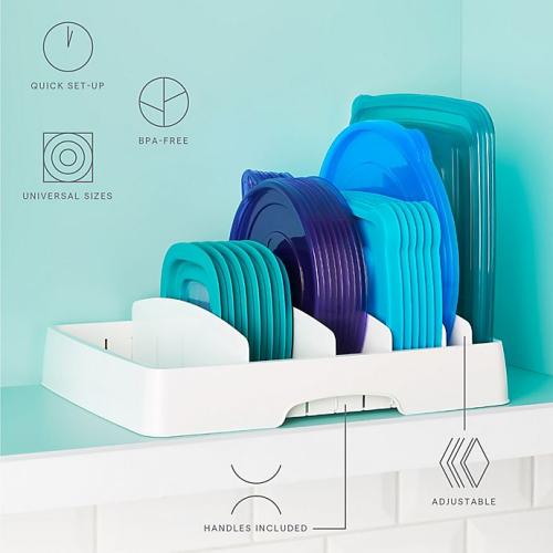 YouCopia® StoraLid Large Food Container Lid Organizer