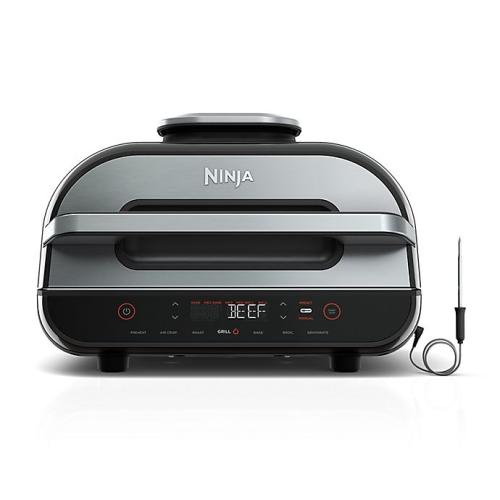 Ninja® Foodi™ Smart XL 6-in-1 Indoor Grill with 4-qt Air Fryer, Roast, Bake, Broil, Dehydrate