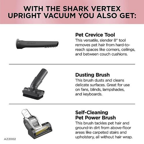 Shark® Vertex DuoClean® PowerFins Upright Vacuum Powered Lift-away® & Self-Cleaning Brushroll
