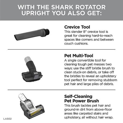 Shark® Rotator® Lift-Away® ADV DuoClean® PowerFins Upright Vacuum with Self-Cleaning Brushroll