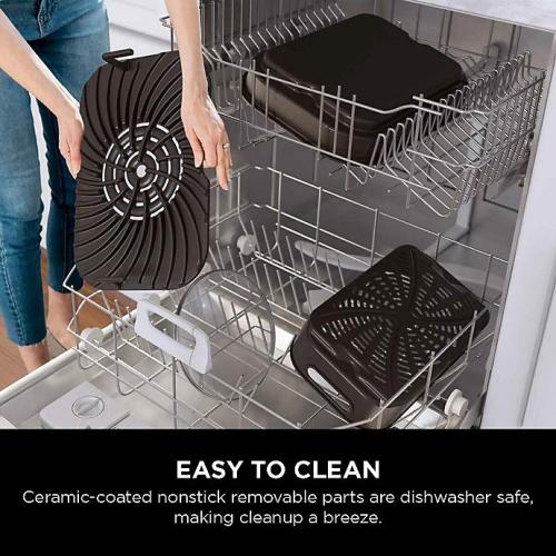 Ninja® Foodi™ Smart XL 6-in-1 Indoor Grill with 4-qt Air Fryer, Roast, Bake, Broil, Dehydrate