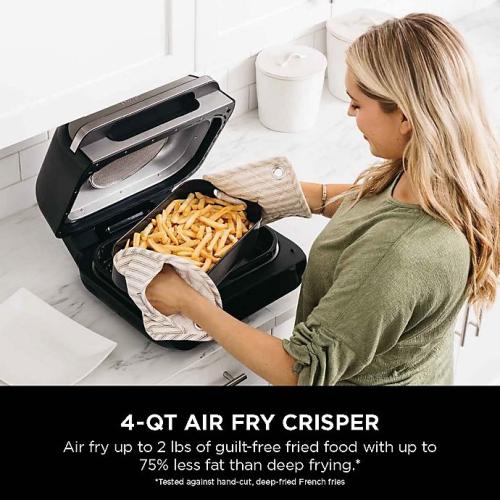Ninja® Foodi™ Smart XL 6-in-1 Indoor Grill with 4-qt Air Fryer, Roast, Bake, Broil, Dehydrate