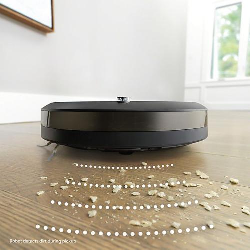 Black and Grey iRobot® Roomba® i3 (3150) Wi-Fi® Connected Robot Vacuum