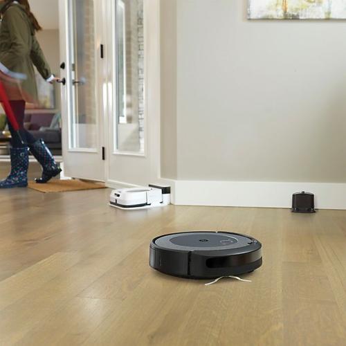 Black and Grey iRobot® Roomba® i3 (3150) Wi-Fi® Connected Robot Vacuum