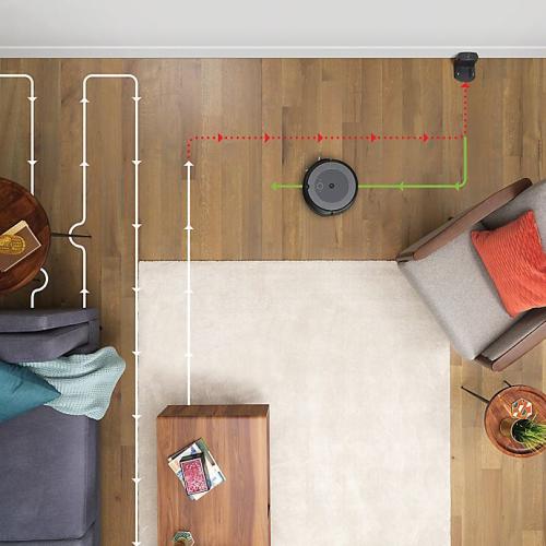 Black and Grey iRobot® Roomba® i3 (3150) Wi-Fi® Connected Robot Vacuum