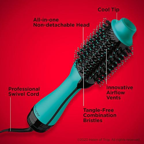 Revlon® One-Step Hair Dryer and Volumizer Hot Air Brush