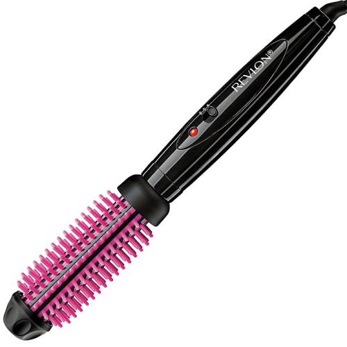Revlon® Pro Collection 1-Inch Silicone Heated Styling Brush in Pink/Black