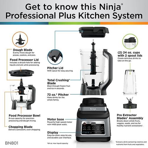 Ninja Professional Plus Kitchen System with AutoiQ