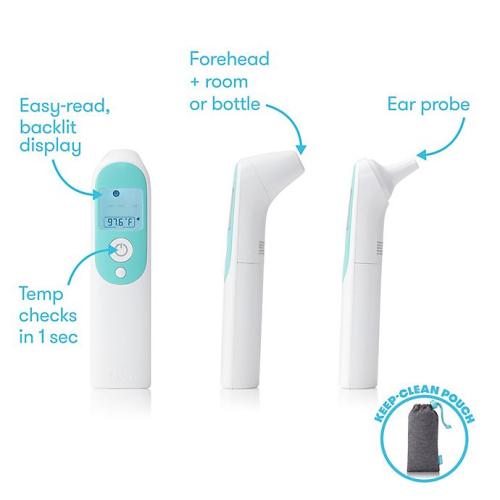 Fridababy® 3-in-1 Infrared Digital Ear and Temporal Thermometer