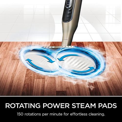 Shark® Steam & Scrub Steam Mop in Green/Silver