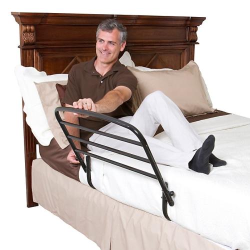 Stander EZ Adjust 30-Inch Bed Rail in Black