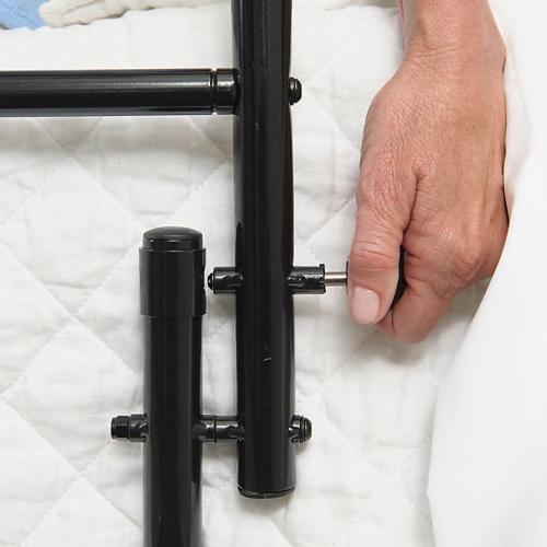 Stander EZ Adjust 30-Inch Bed Rail in Black