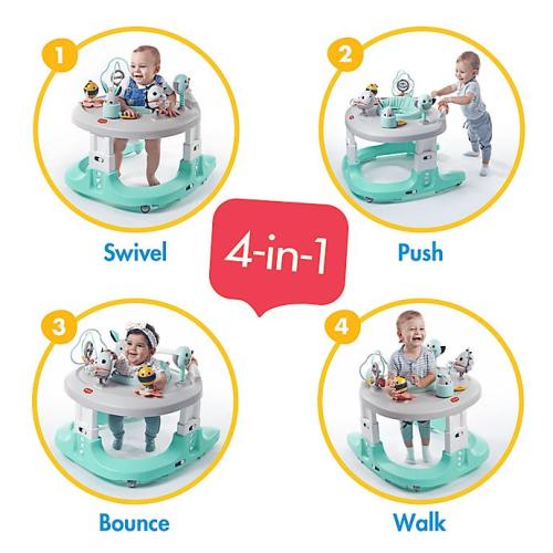 Tiny Love® Meadow Days™ 4-in-1 Here I Grow Activity Center in Grey