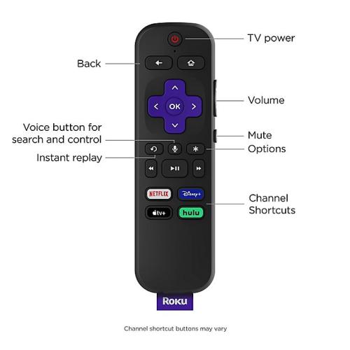 Roku Express 4K  Streaming Media Player in Black