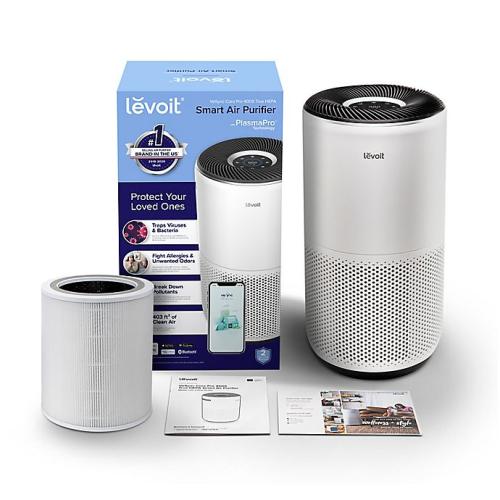 Levoit PlasmaPro™ 400S Smart True HEPA Air Purifier in White