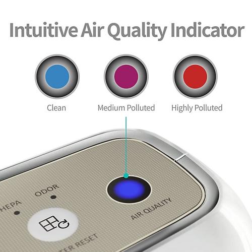 White Coway Airmega Mighty AP-1512HH True HEPA Smart Air Purifier