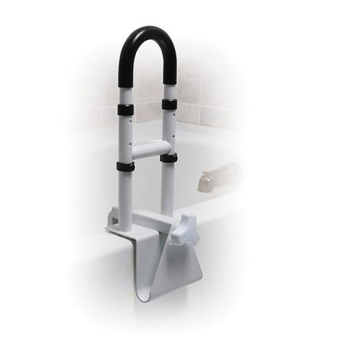 Height-Adjustable Bathtub Safety Rail