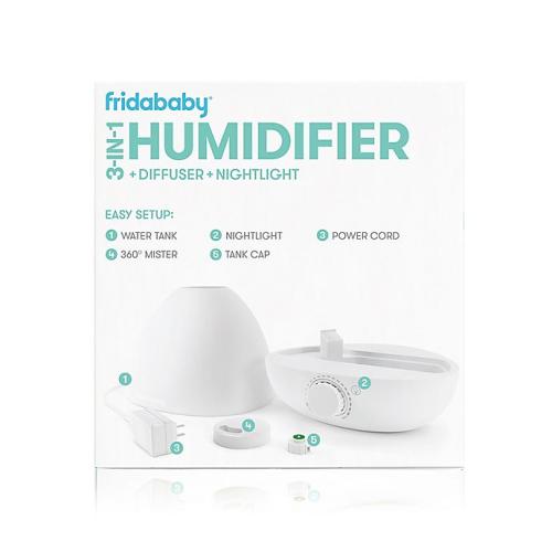 Fridababy® 3-in-1 Humidifier with Diffuser and Nightlight