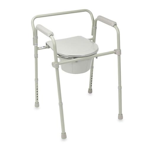 Drive Medical Folding Steel Commode