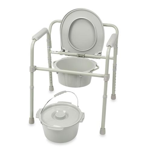 Drive Medical Folding Steel Commode