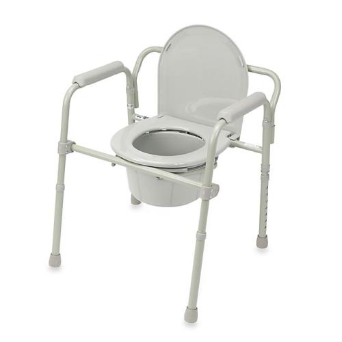 Drive Medical Folding Steel Commode