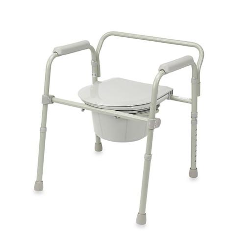 Drive Medical Folding Steel Commode
