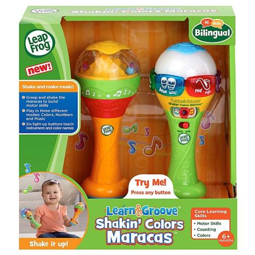 LeapFrog® Learn & Groove Shakin’ Colors Maracas