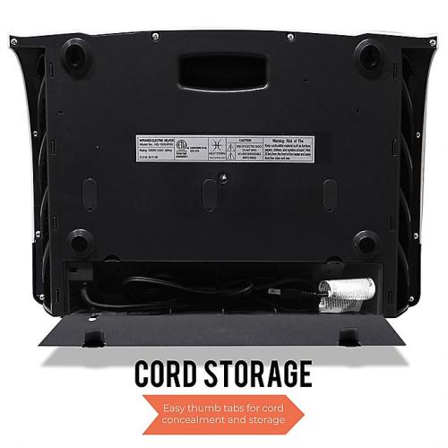 White Heat Storm Phoenix Wall Mounted Infrared Heater with WiFi