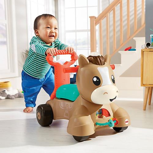 Fisher-Price® 3-in-1 Walk Bounce and Ride Pony