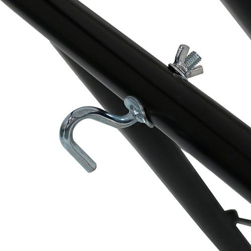 Sunnydaze Decor Steel Universal Hammock Stand in Black