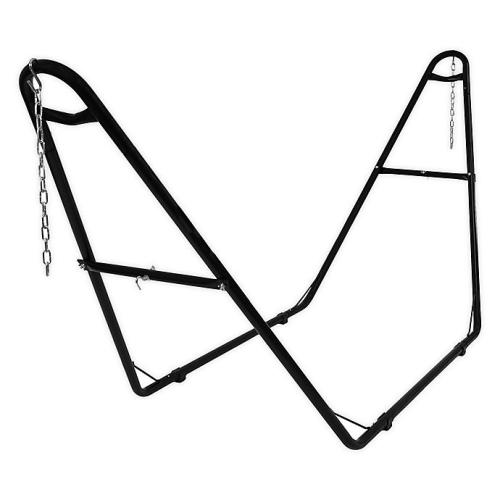 Sunnydaze Decor Steel Universal Hammock Stand in Black