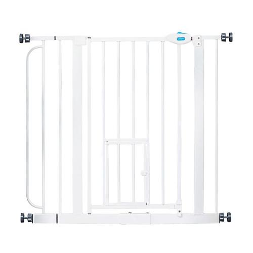 Carlson Extra-Wide Walk-Through Gate in White