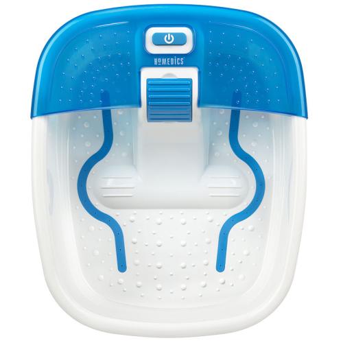 Homedics Bubble Bliss® Deluxe Foot Spa Surrounds Your Feet with Massaging Bubbles - Blue
