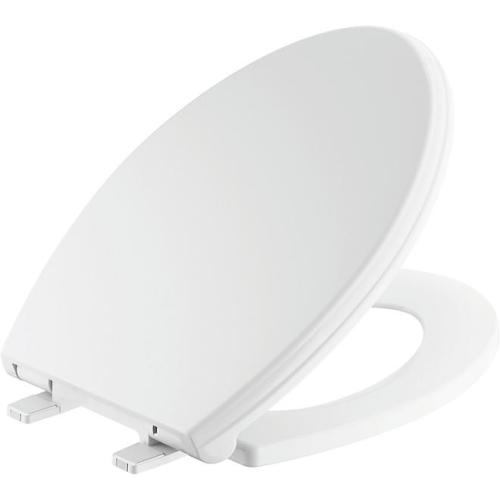 Delta Wycliffe Slow-Close Elongated Toilet Seat, White