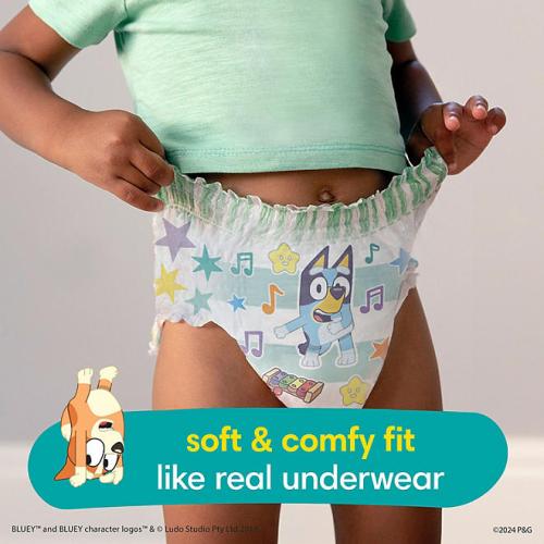 Pampers Easy Ups Training Pants Underwear Sizes: 2T-6T