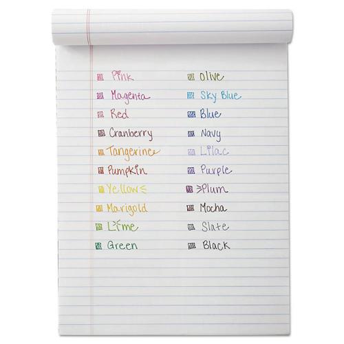 Paper Mate Flair Porous Point Stick Pen, Assorted Colors (Medium, 12 ct.)