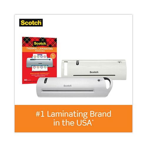Scotch - Letter Size Thermal Laminating Pouches, 3 mil, 11 1/2 x 9 -  100 per pack