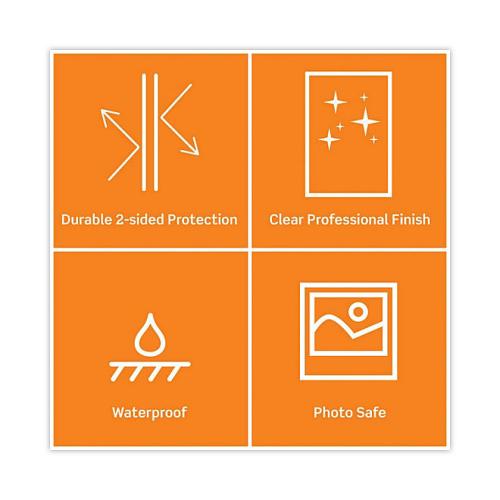 Scotch - Letter Size Thermal Laminating Pouches, 3 mil, 11 1/2 x 9 -  100 per pack