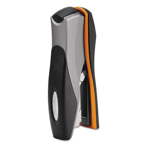 Swingline Optima 40  Desktop Stapler, 40-Sheet Capacity -  Silver/Black/Orange