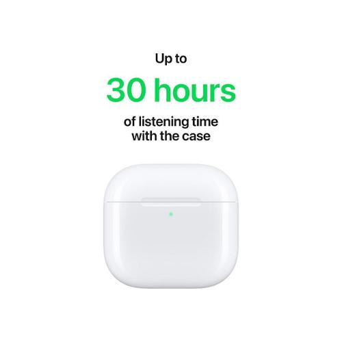 White Apple AirPods 4