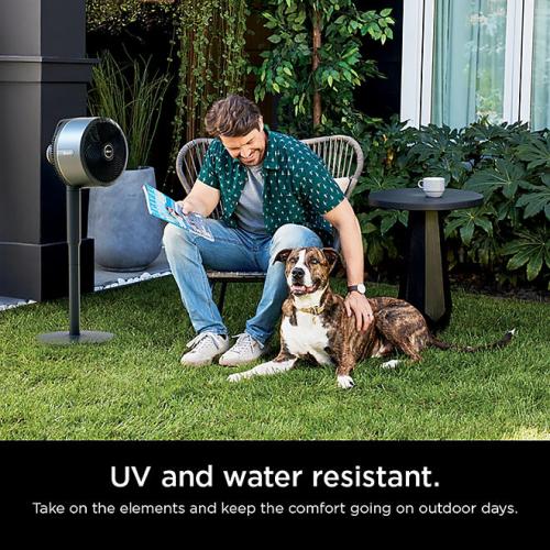 Shark FlexBreeze Fan with InstaCool Mist Attachment, Cordless & Corded, Outdoor & Indoor