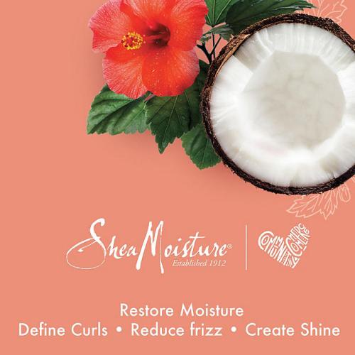 Shea Moisture Curl Enhancing Smoothie Hair Cream, Coconut and Hibiscus, 20 oz.