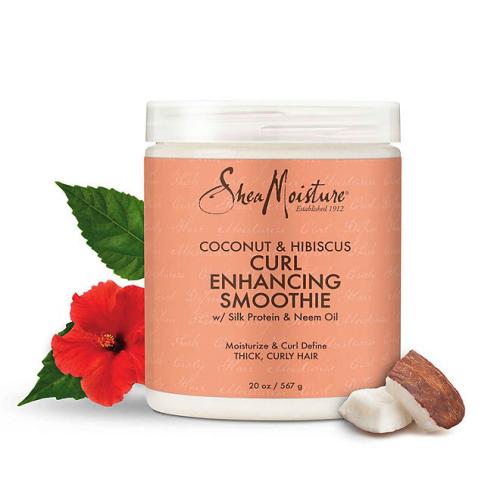 Shea Moisture Curl Enhancing Smoothie Hair Cream, Coconut and Hibiscus, 20 oz.