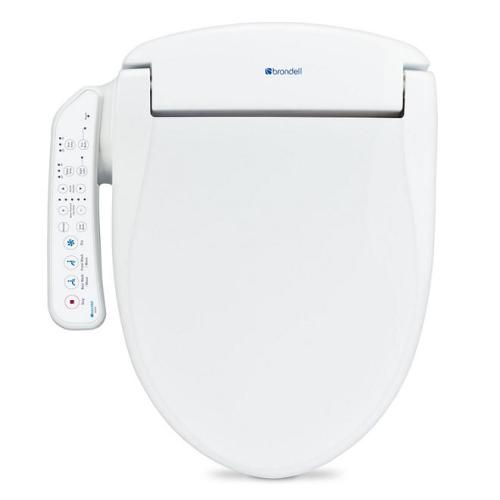 Brondell Swash SE400 Advanced Bidet Seat, Round White