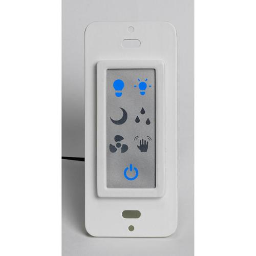 Homewerks Smart Vent Bathroom Ventilation Fan with Motion Sensor and LED Light